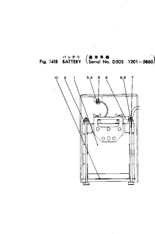 Болт D50S-E168A Komatsu
