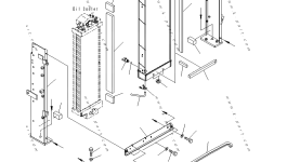 Крышка 21K-03-41221 Komatsu