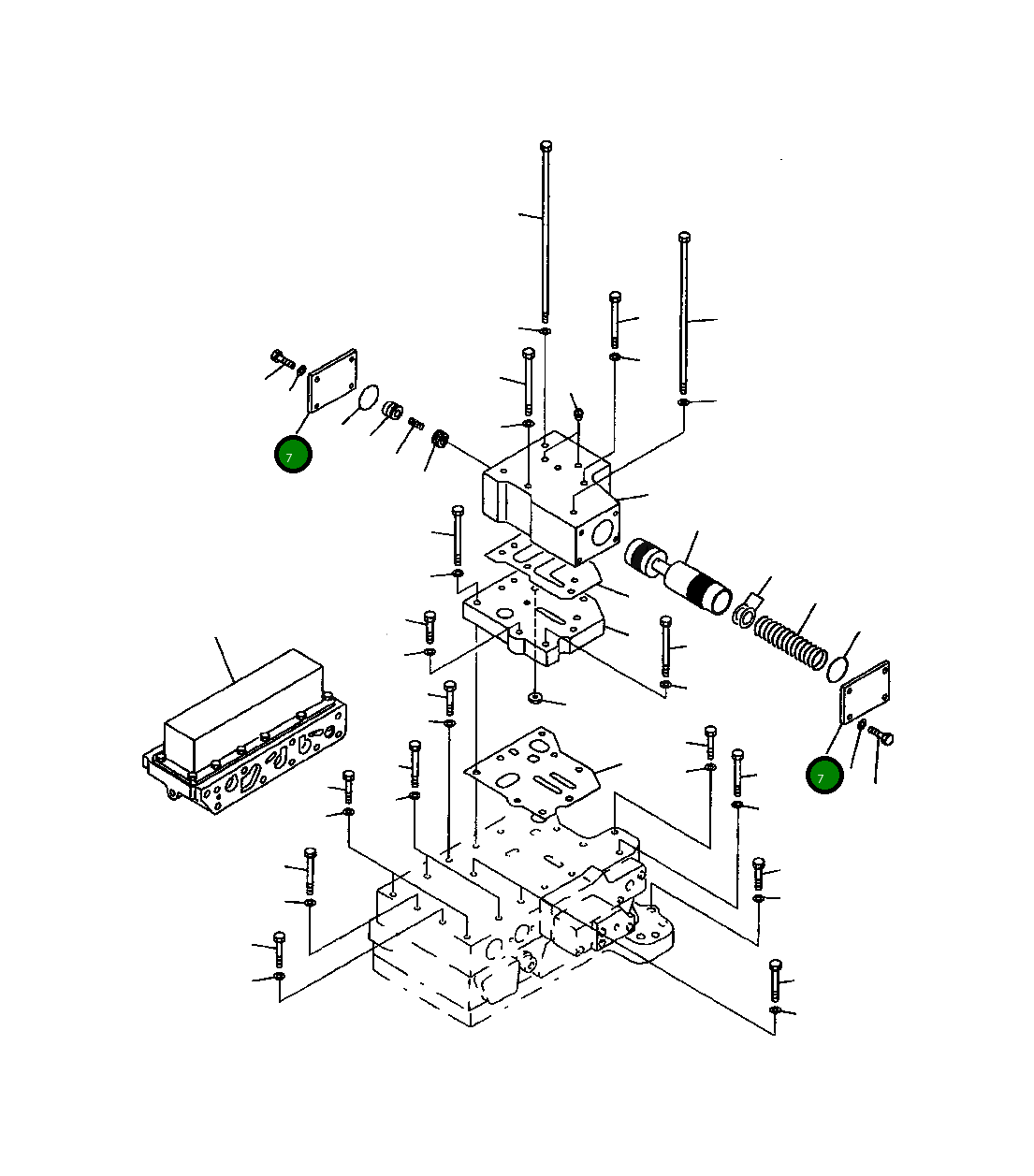 Крышка 428-15-15820 Komatsu