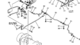 Трубка 20B-43-33321 Komatsu