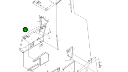 Крышка 11Y-54-12420 Komatsu