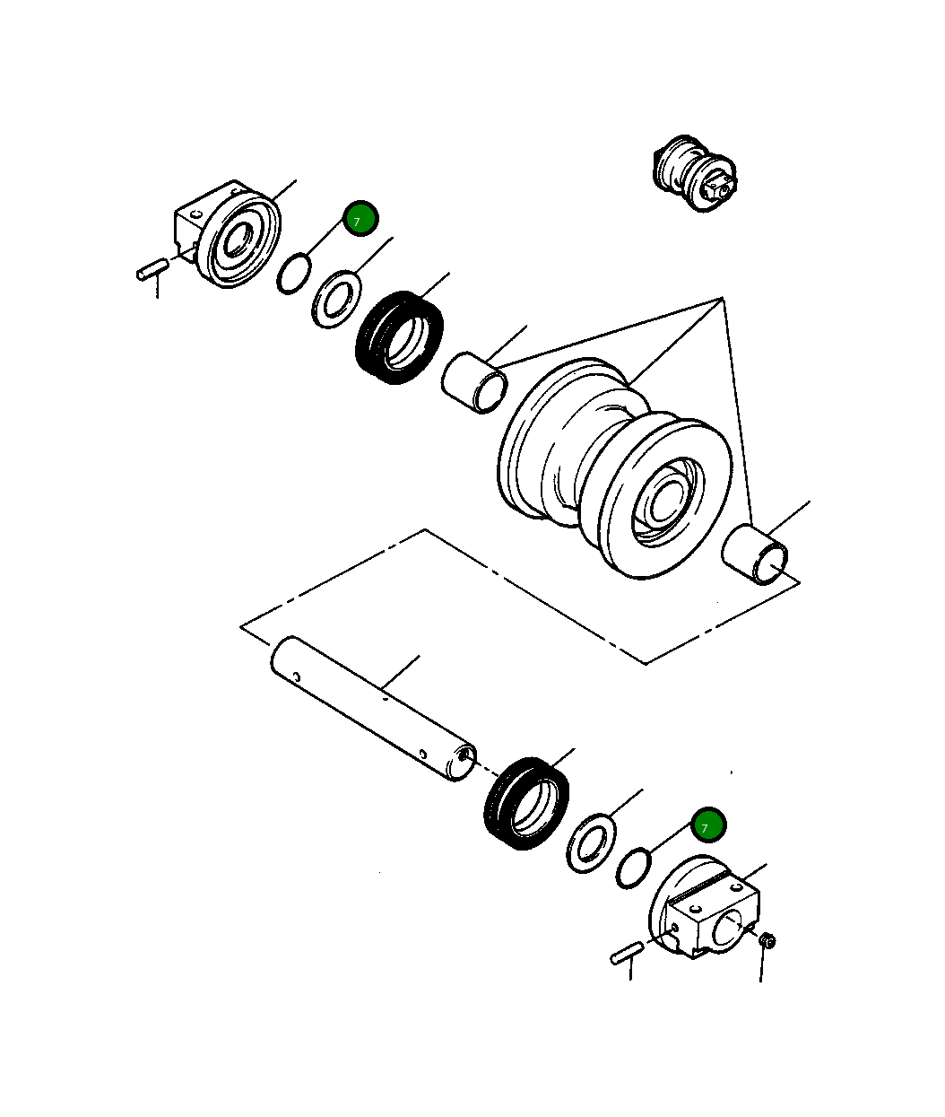 Кольцо уплотнительное (O-Ring) 655 267 C1 Komatsu