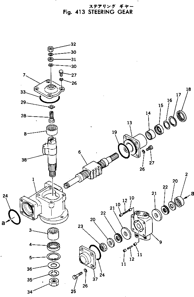 Болт 01050-81075  Komatsu