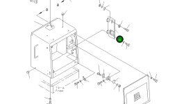 Крышка 23F-54-15320 Komatsu