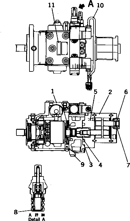 Кольцо уплотнительное (O-Ring) 02890-01041  Komatsu