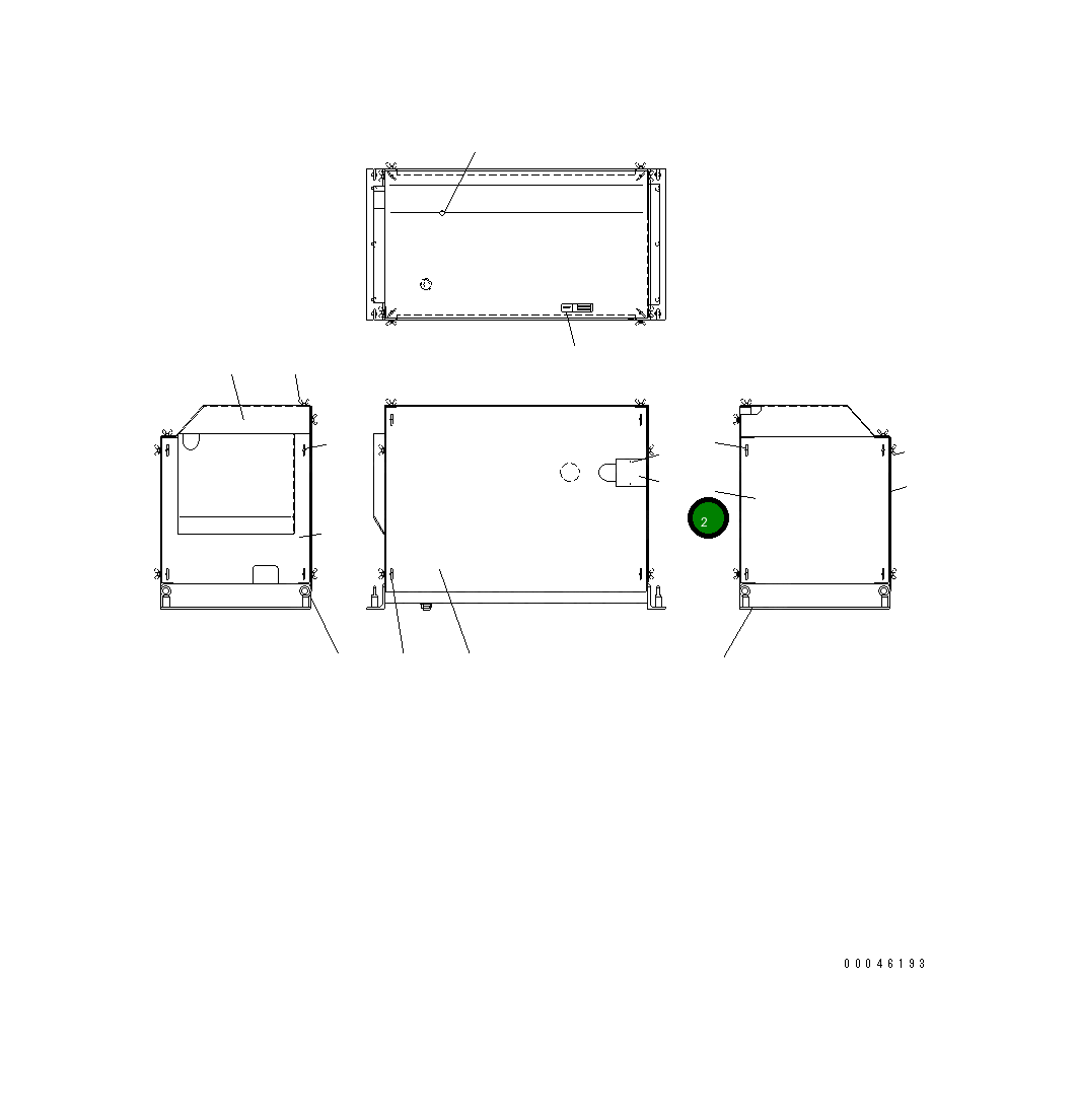 Крышка 6240-71-9131 Komatsu
