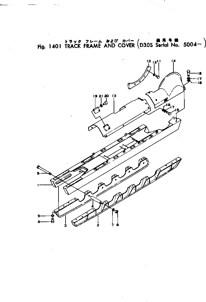 Болт 111-30-11641  Komatsu