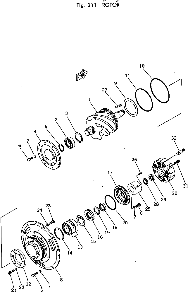 Кольцо уплотнительное (O-Ring) M711074210120 Komatsu