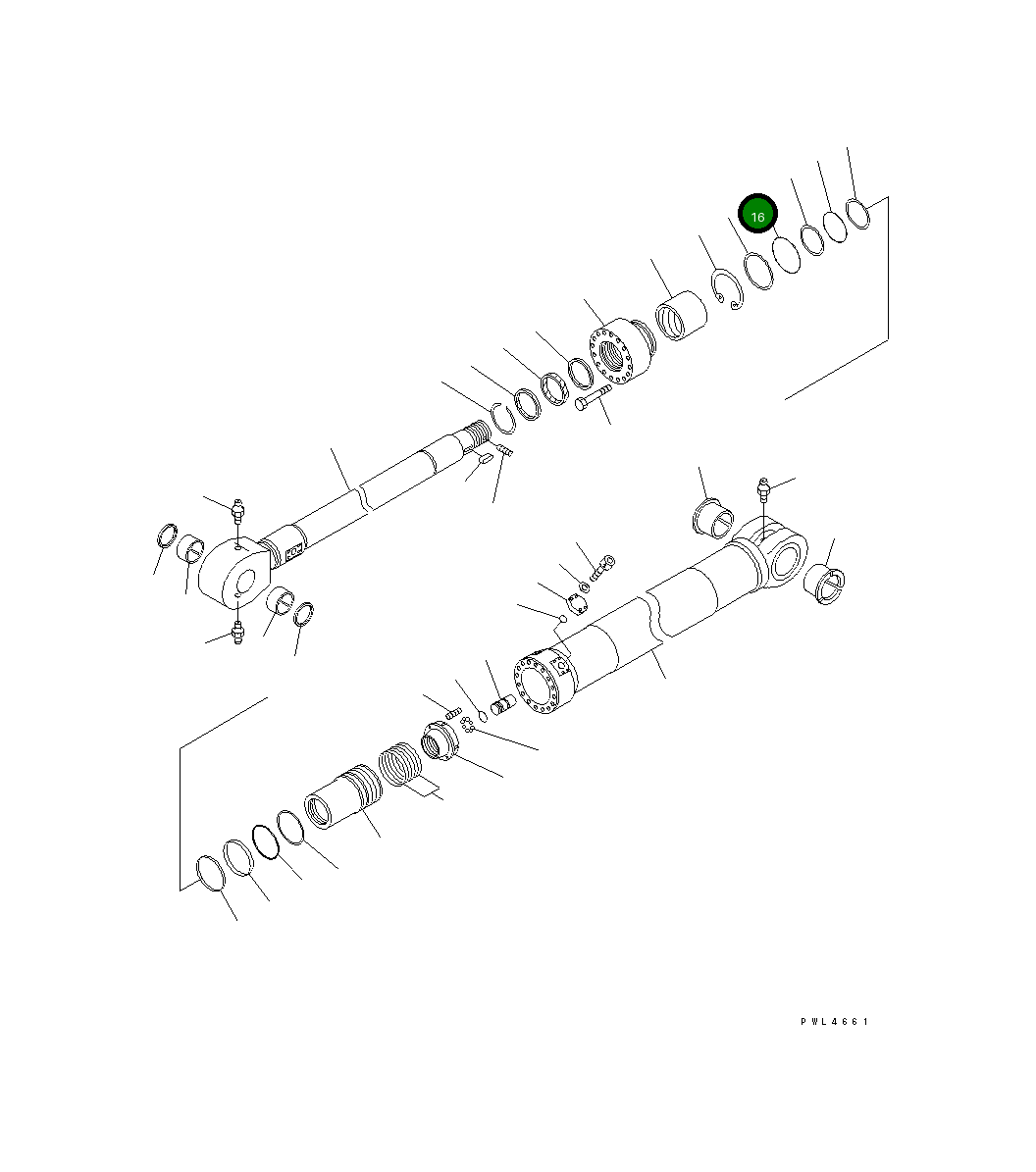 Кольцо уплотнительное (O-Ring) DM50066998 Komatsu