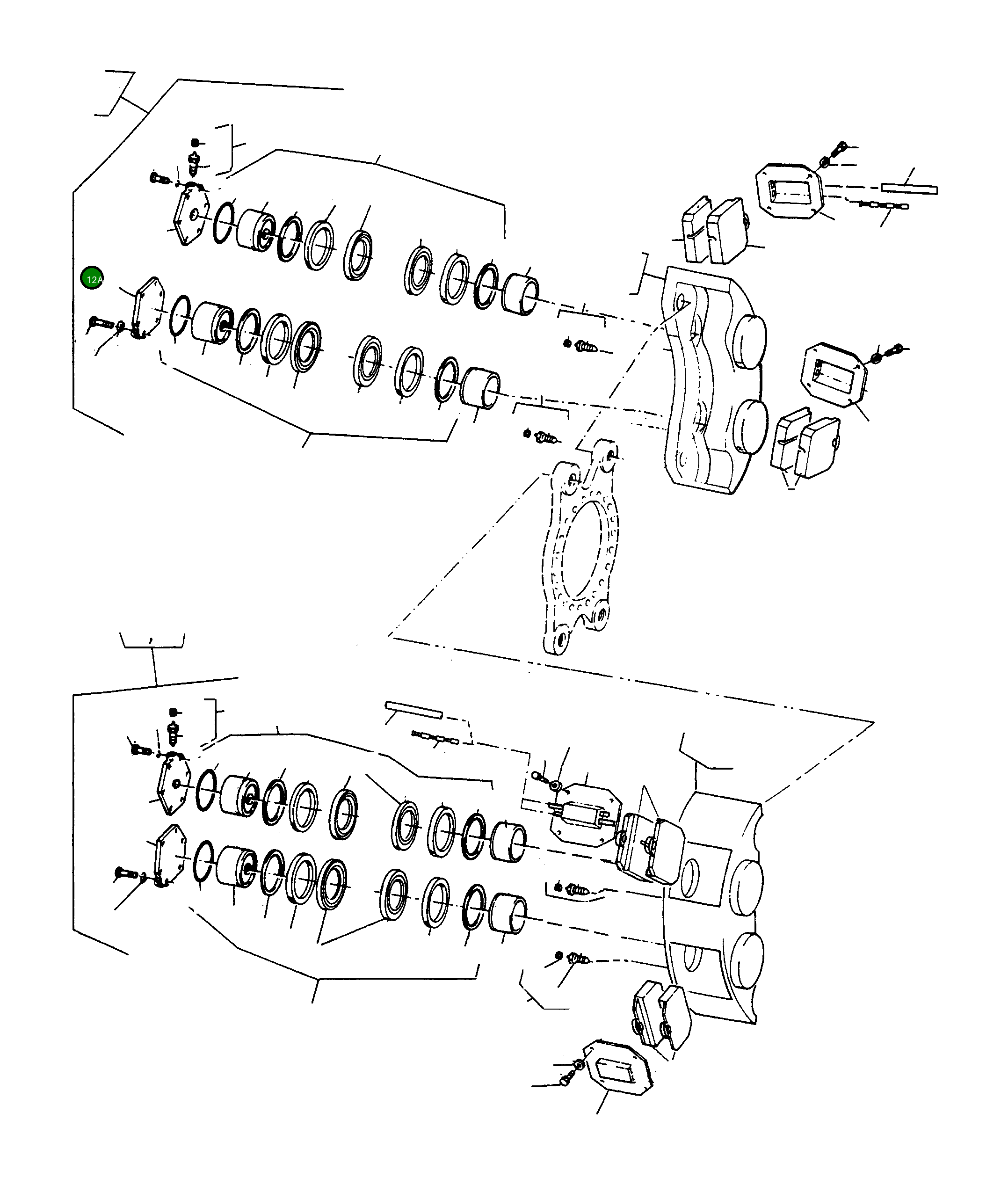 Крышка 3236285M1 Komatsu
