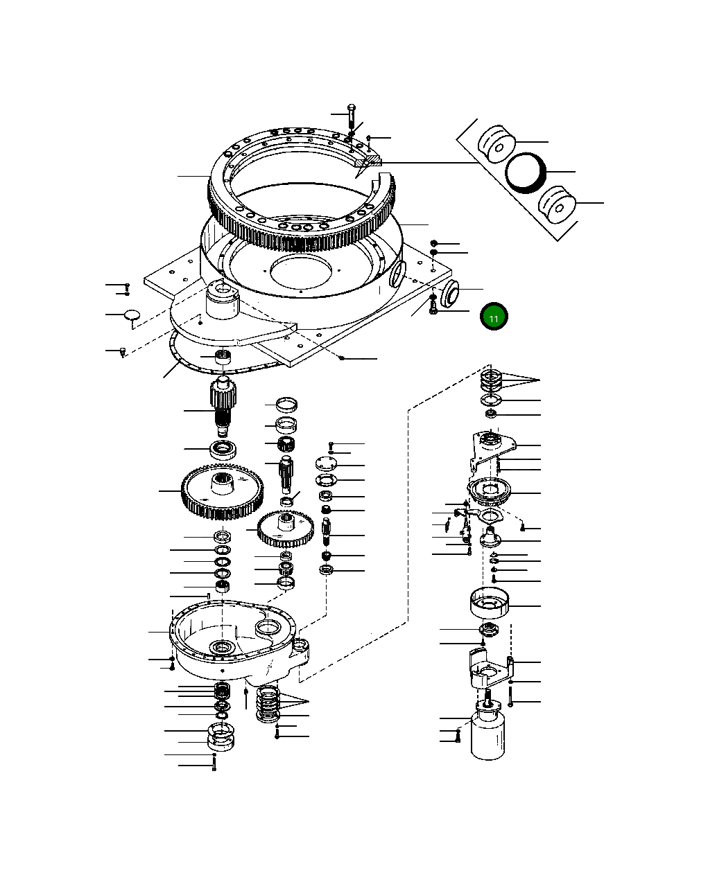 Болт 65 592  Komatsu