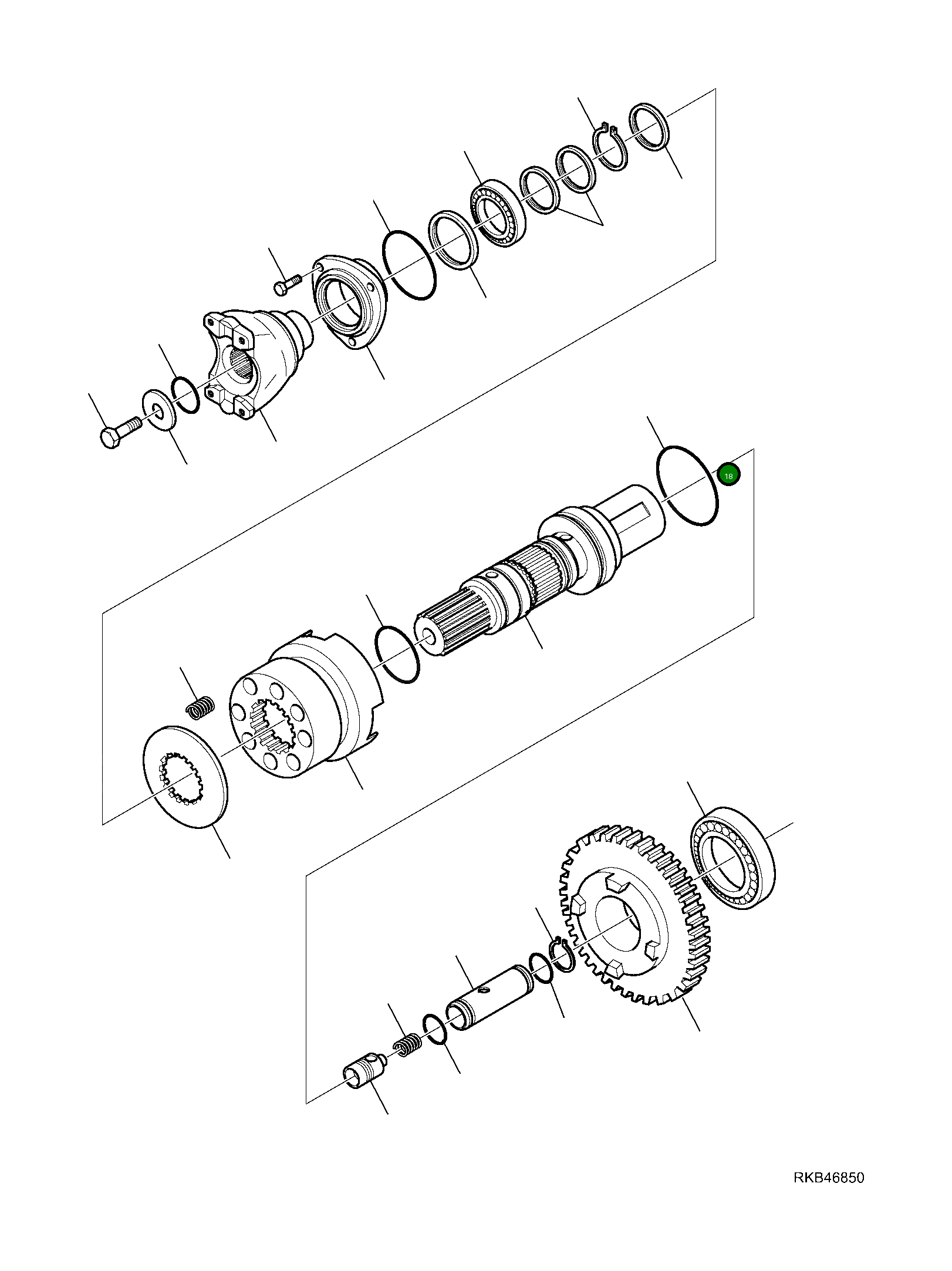 Кольцо уплотнительное (O-Ring) CA0033027 Komatsu