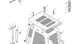Крышка 332205664 Komatsu