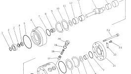 Шайба BW252622 Komatsu