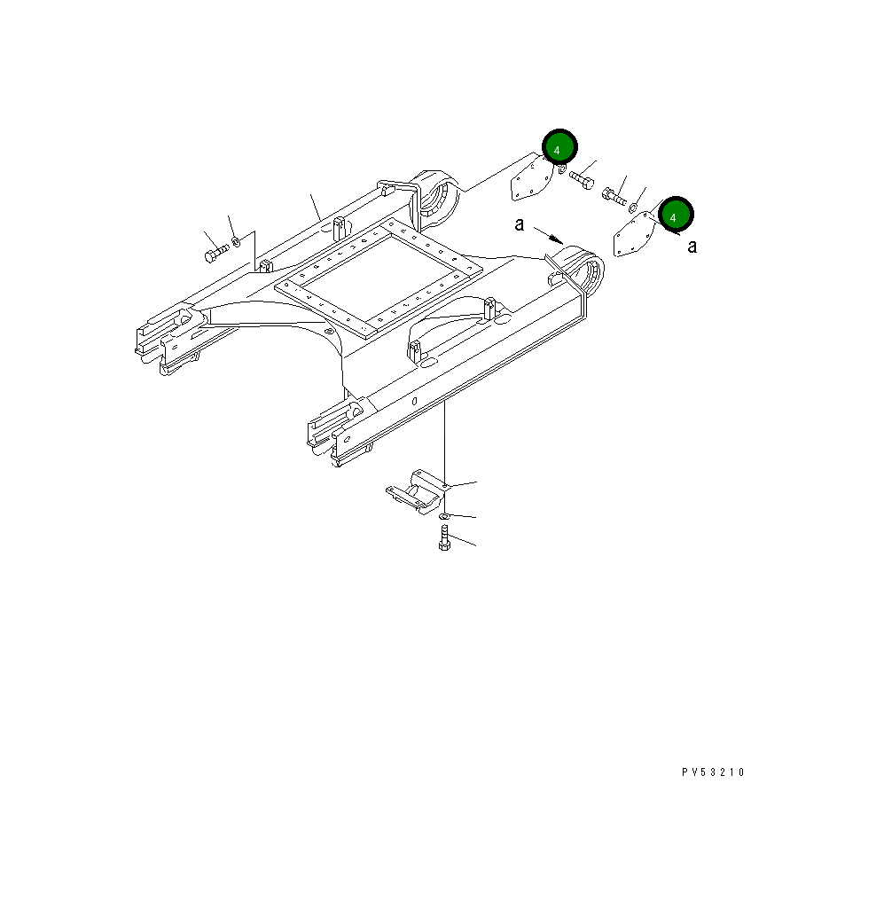 Крышка 263-30-31490 Komatsu