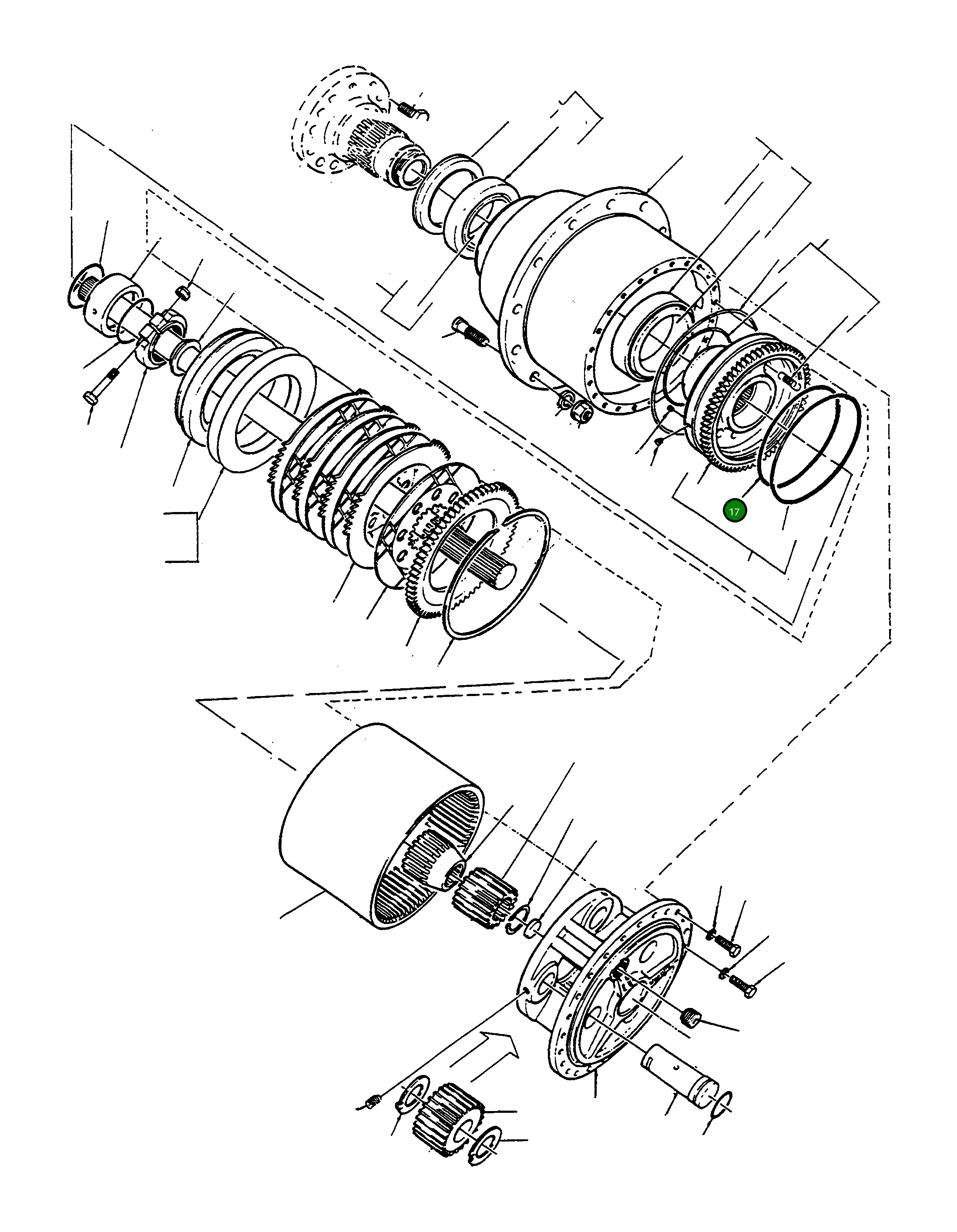 Кольцо уплотнительное (O-Ring) 4911909M1  Komatsu