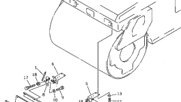 Кронштейн 258-10-28310 Komatsu