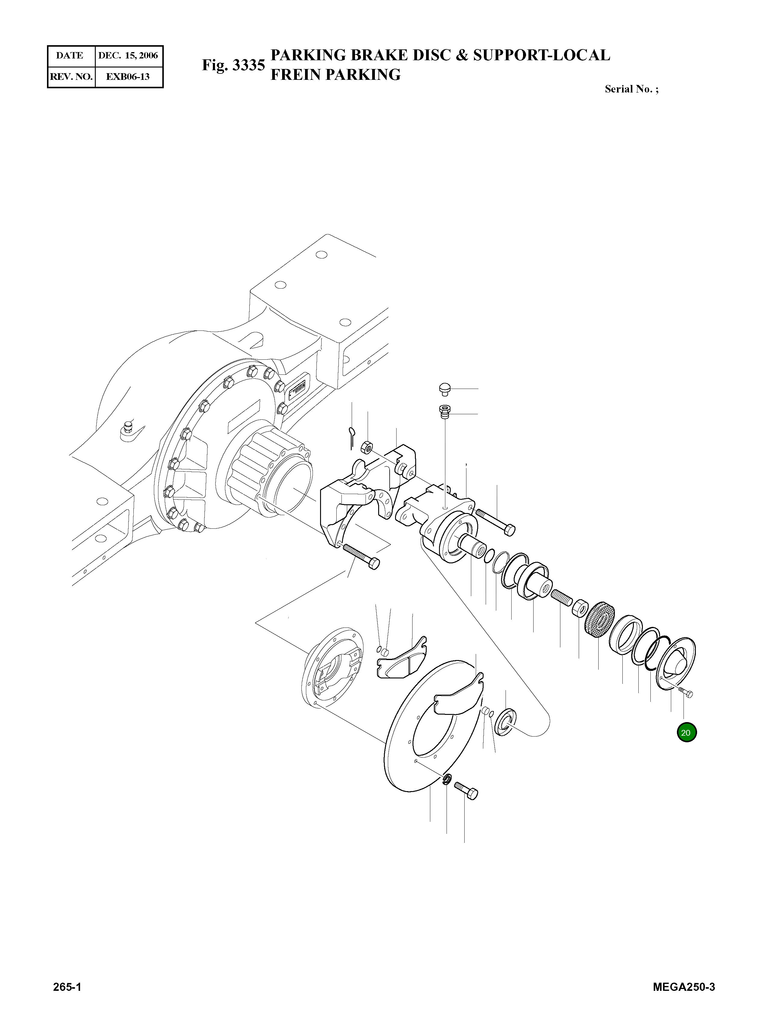 Болт 4120-7041 Komatsu