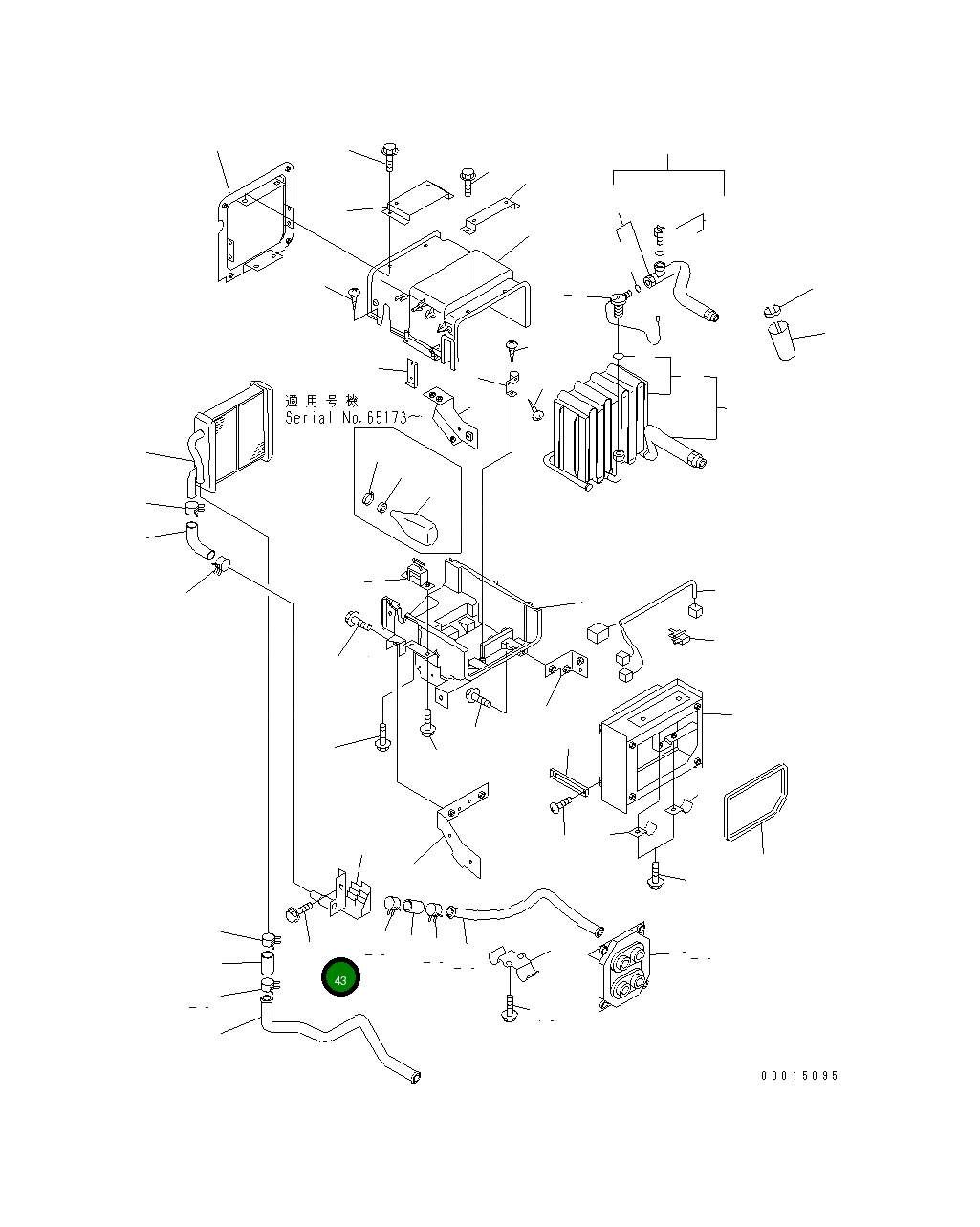 Болт ND91570-06101 Komatsu