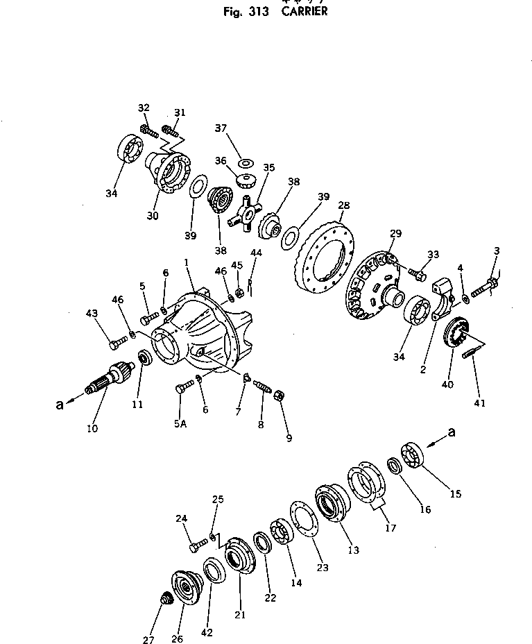 Болт 20D-27-13160 Komatsu