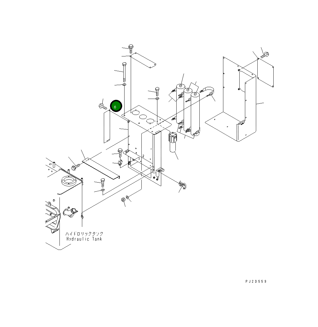Крышка 569-43-84680 Komatsu