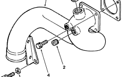 Прокладка CU3024960 Komatsu
