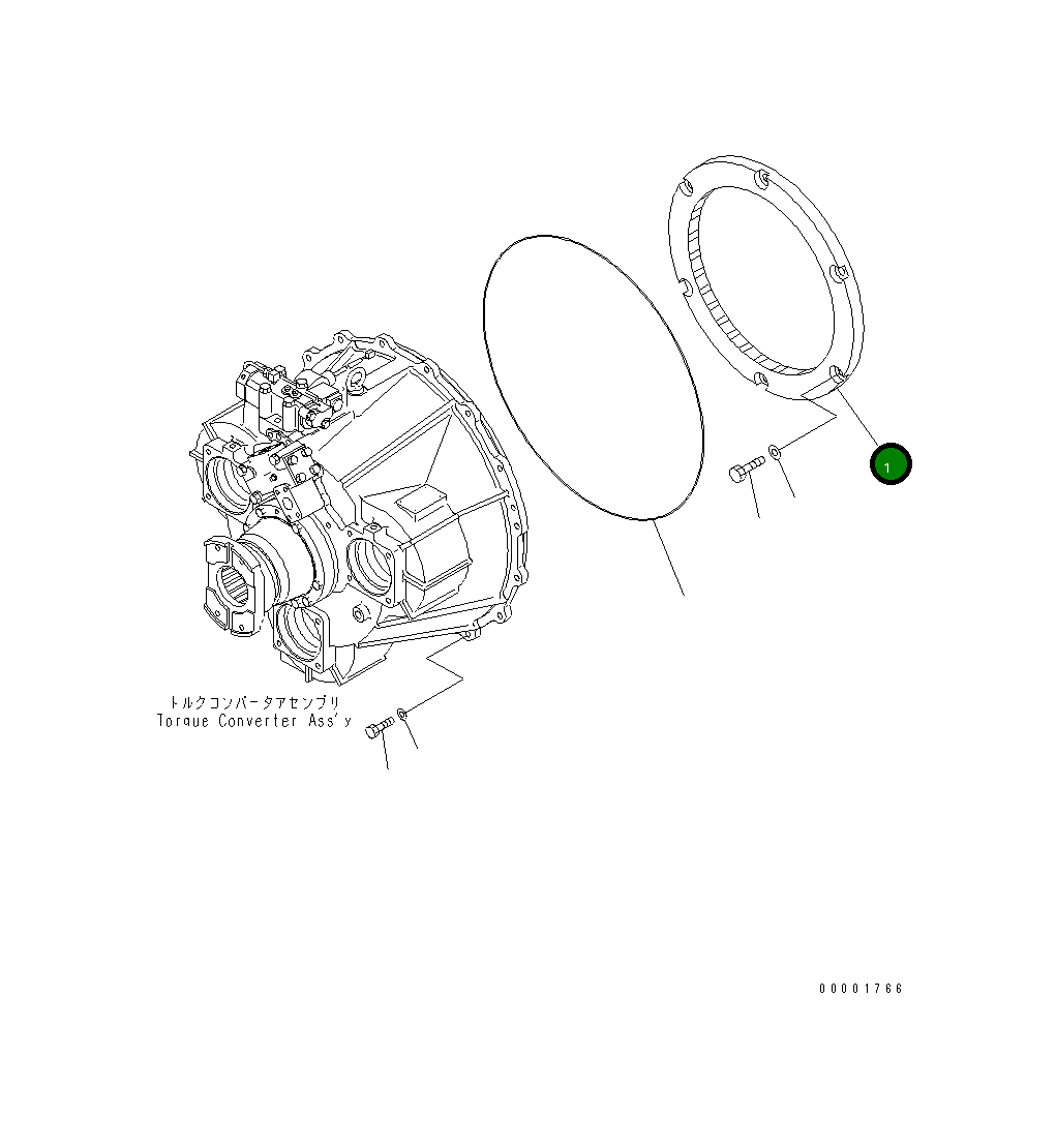 Кольцо 41E-14-21140  Komatsu