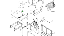 Крышка 4621-3589 Komatsu