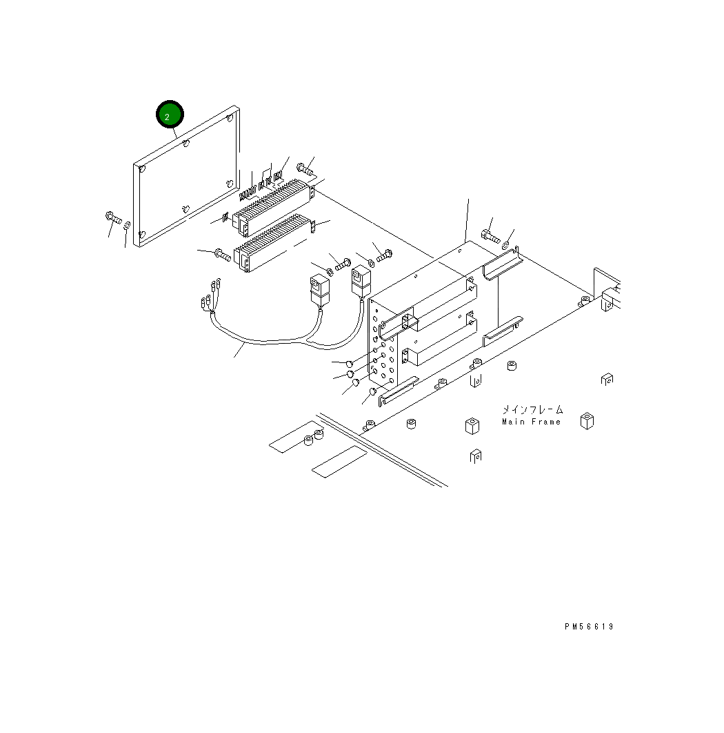 Крышка 262-96-71321 Komatsu