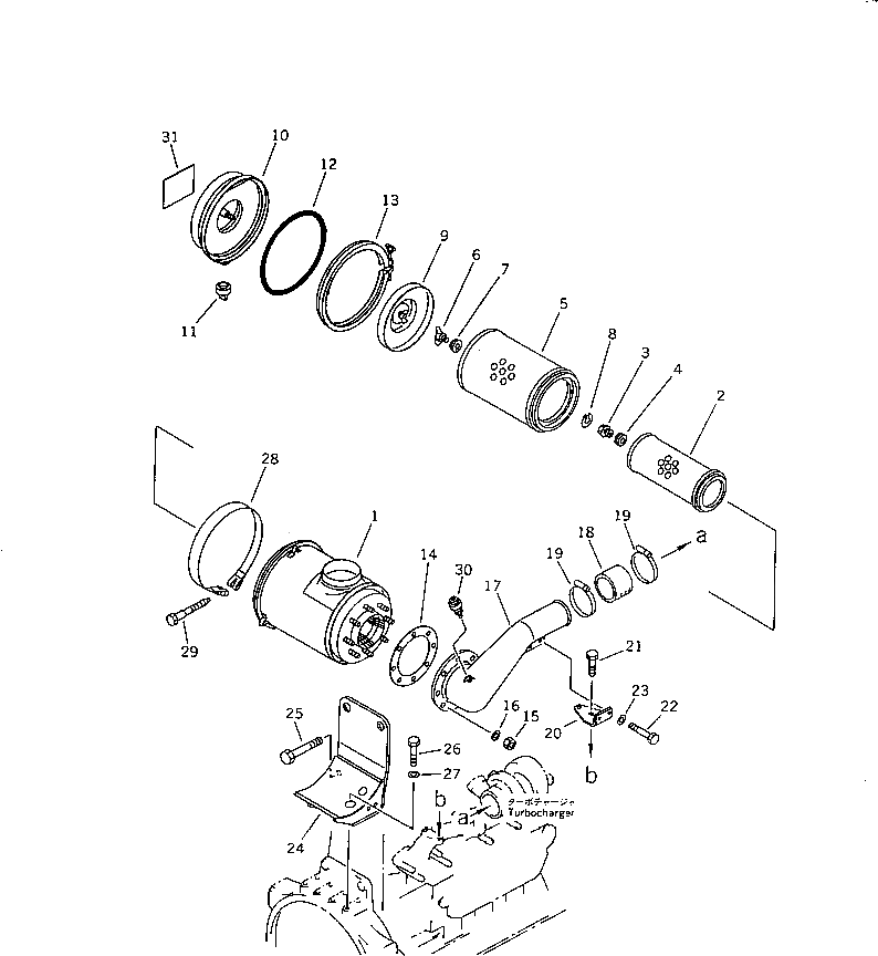 Кольцо уплотнительное (O-Ring) 600-181-4360 Komatsu