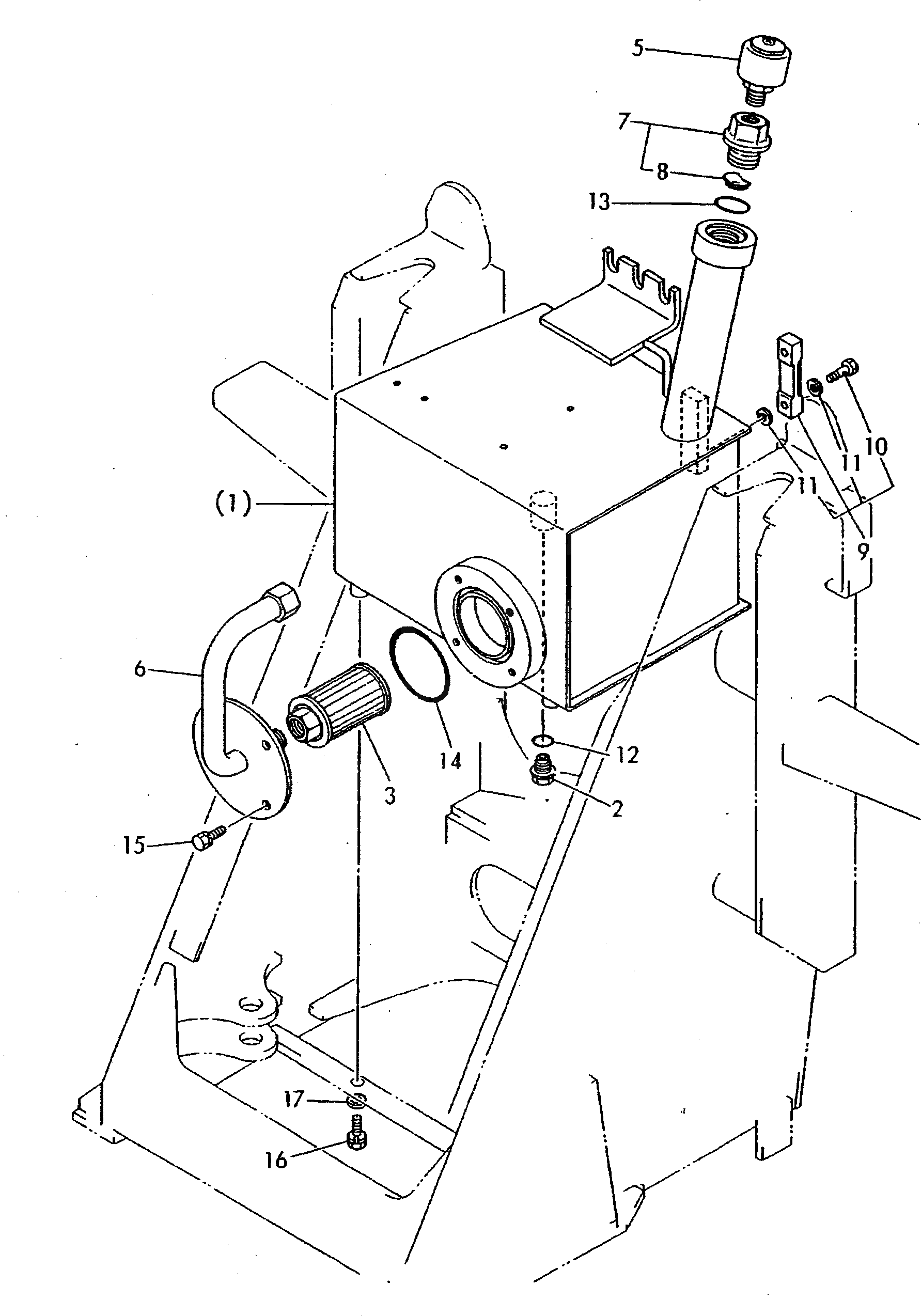 Кольцо уплотнительное (O-Ring) YM24321-000800  Komatsu
