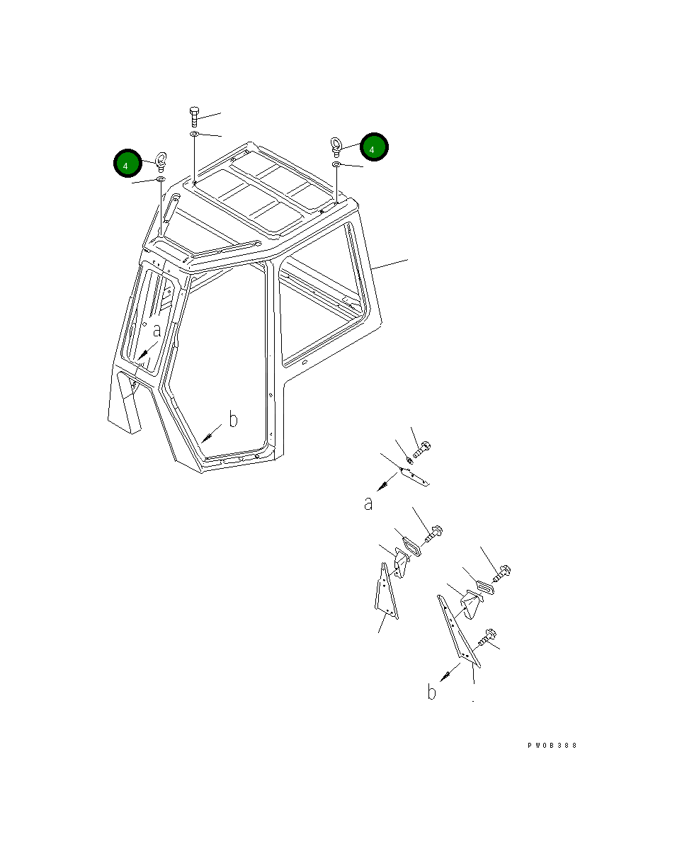 Болт 04530-12222 Komatsu