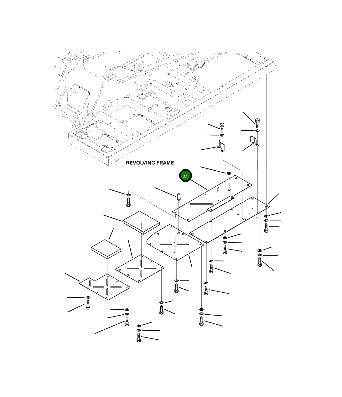 Крышка 207-54-42131  Komatsu