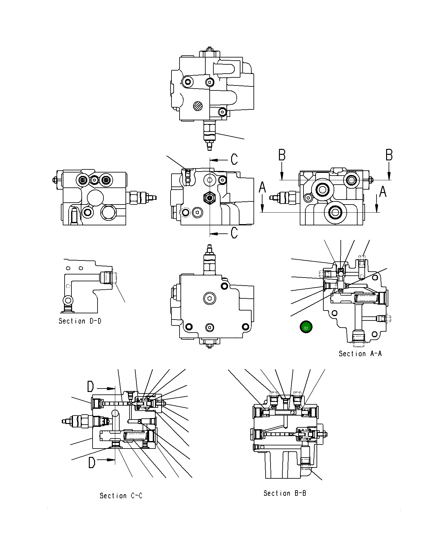 Кольцо уплотнительное (O-Ring) 419-43-57250 Komatsu