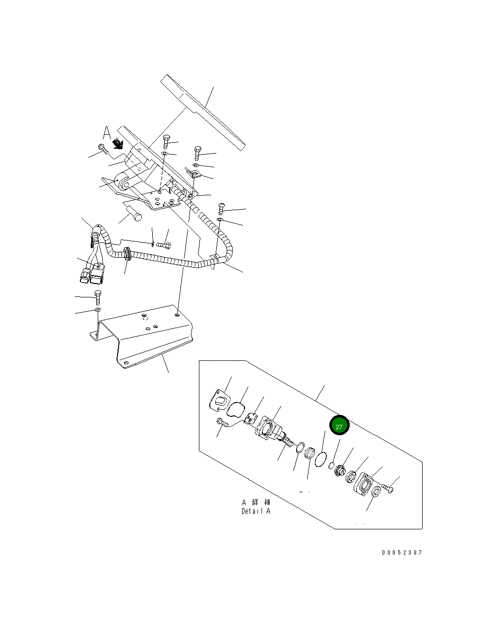 Кольцо уплотнительное (O-Ring) 700-84-12580  Komatsu