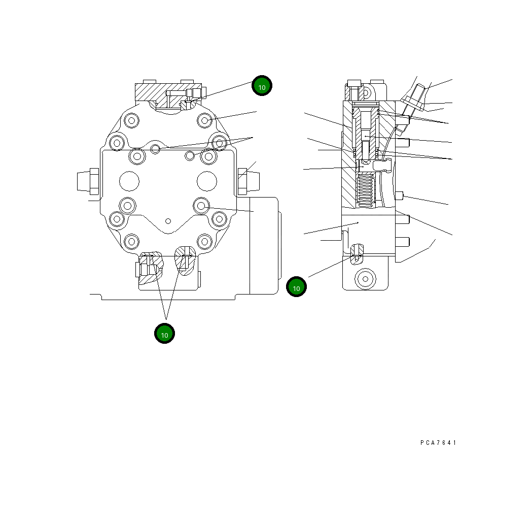 Кольцо уплотнительное (O-Ring) 20G-60-K1510 Komatsu