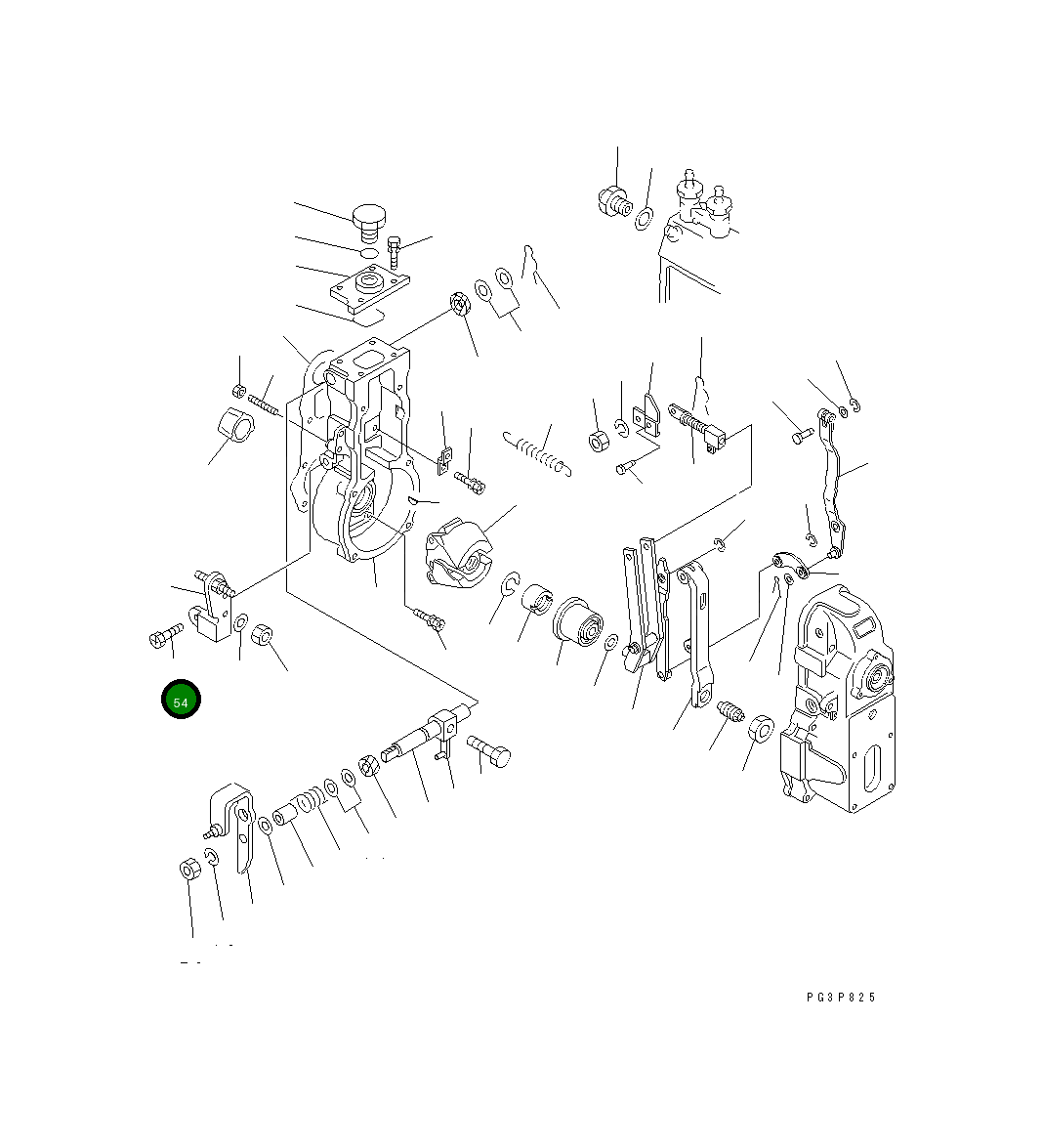 Болт DK020118-1640 Komatsu