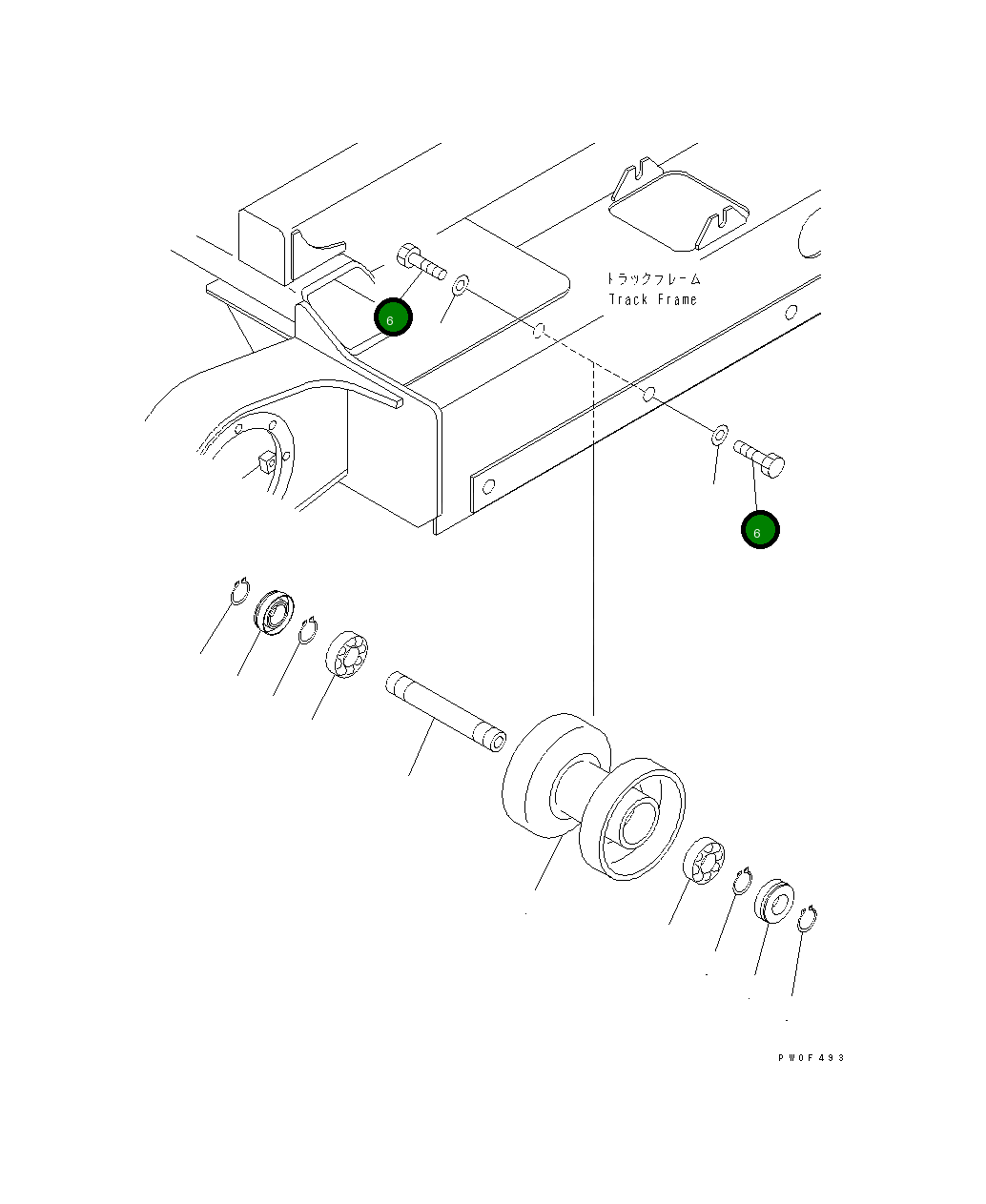 Болт IM80006214030 Komatsu
