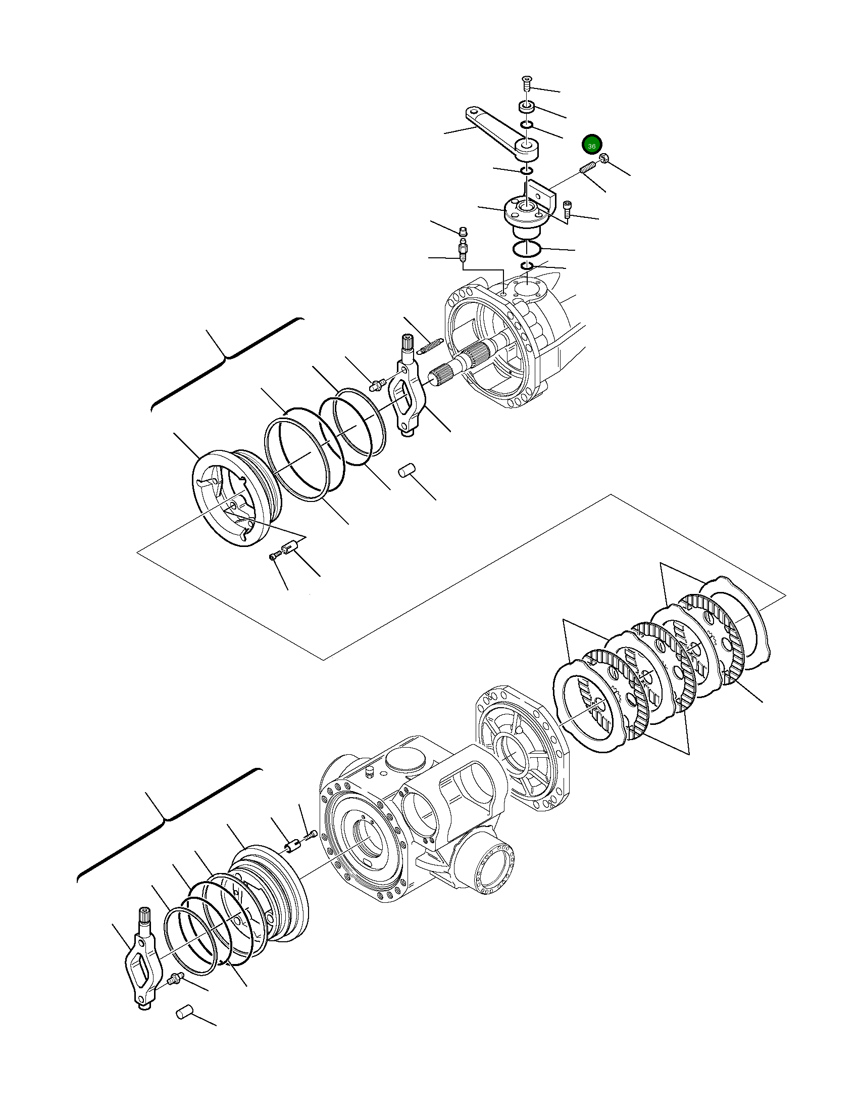 Кольцо уплотнительное (O-Ring) HU0151358  Komatsu