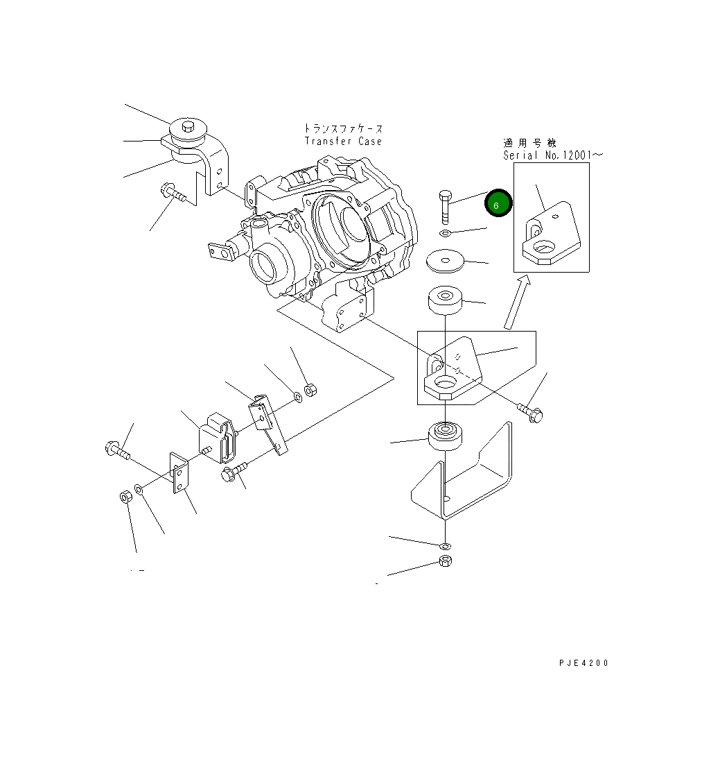 Болт 01011-81605  Komatsu
