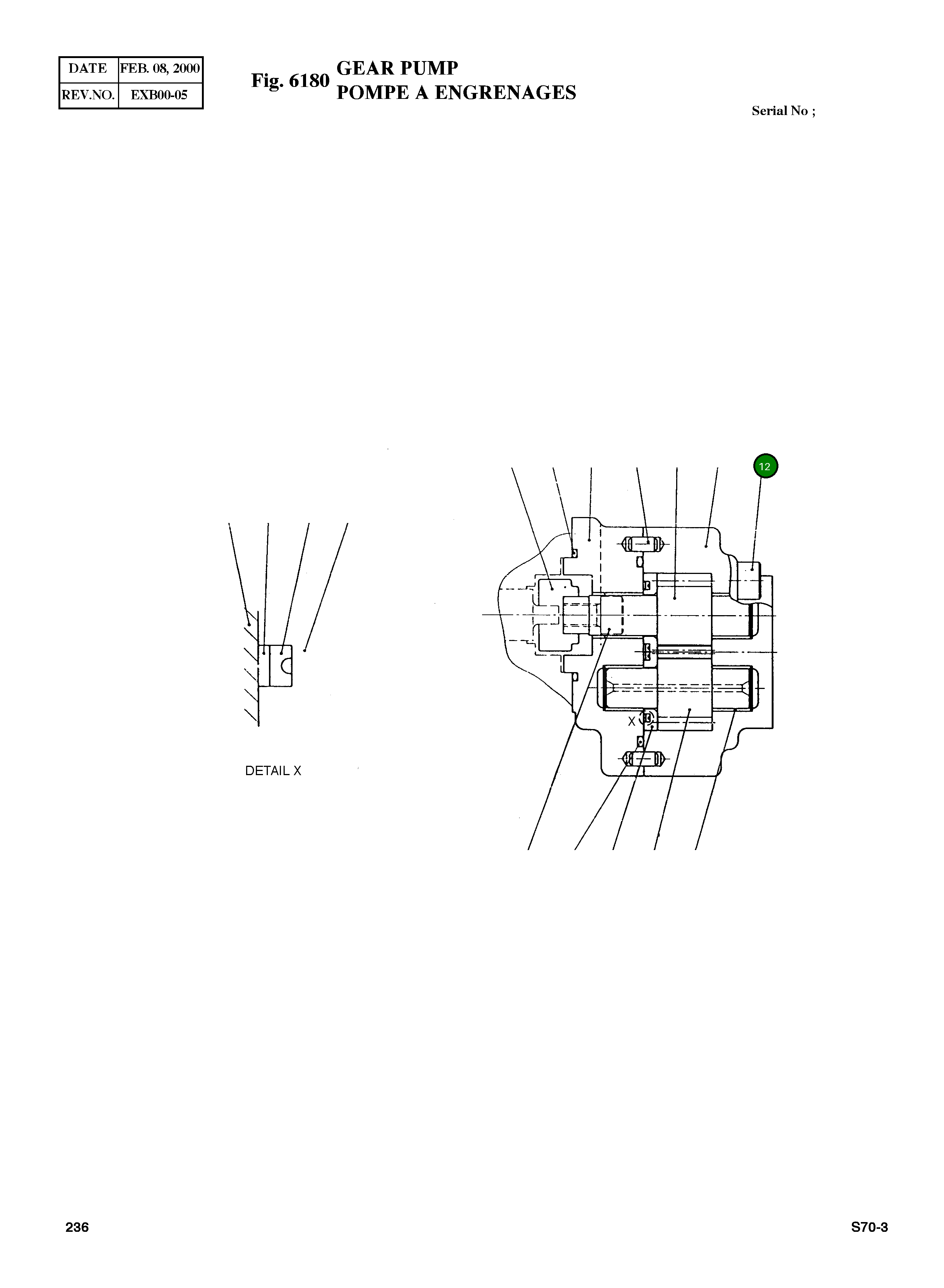 Болт 1301573004 Komatsu