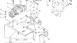Кронштейн 41E-62-13560 Komatsu