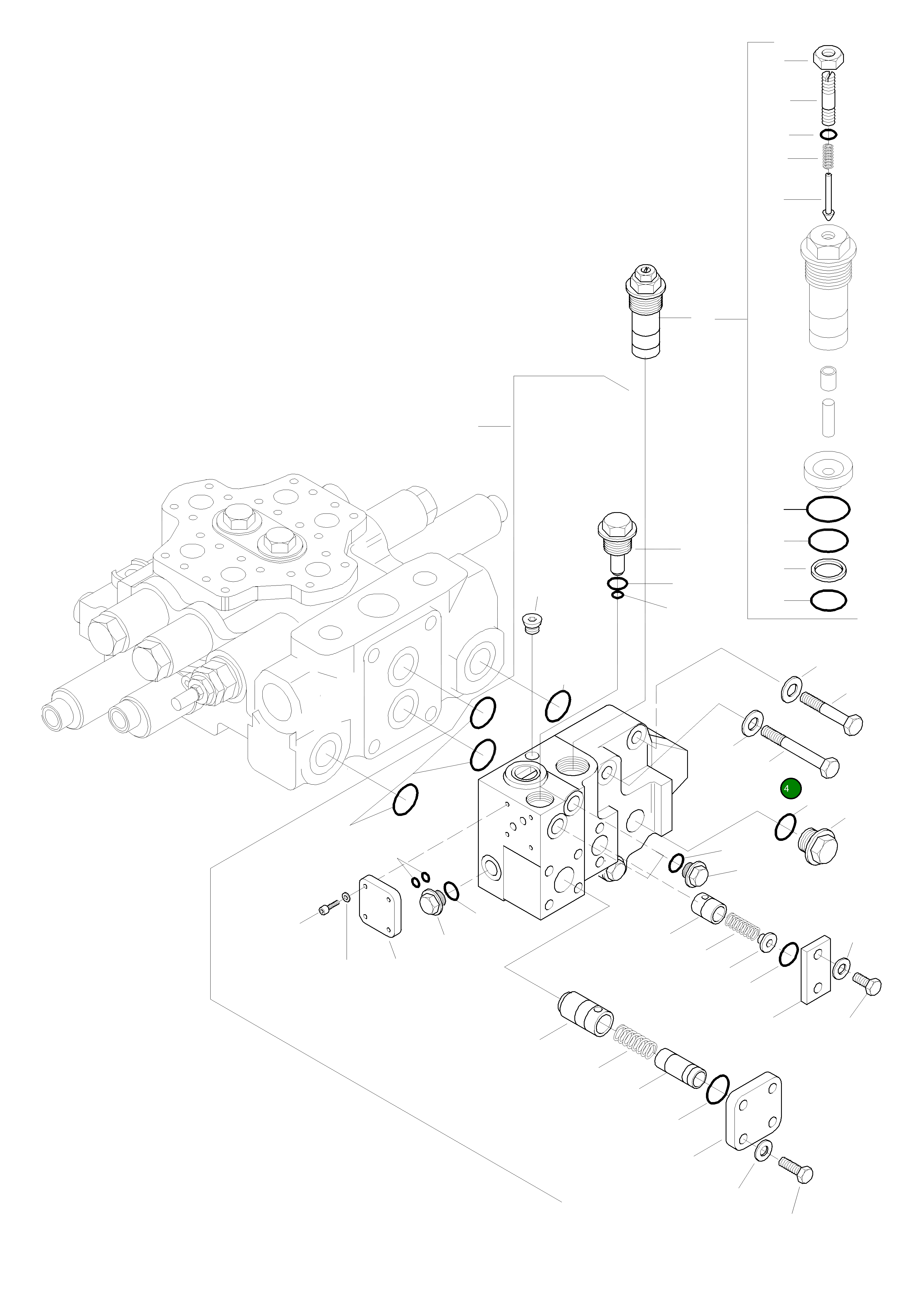 Кольцо уплотнительное (O-Ring) 423-00-H0860 Komatsu