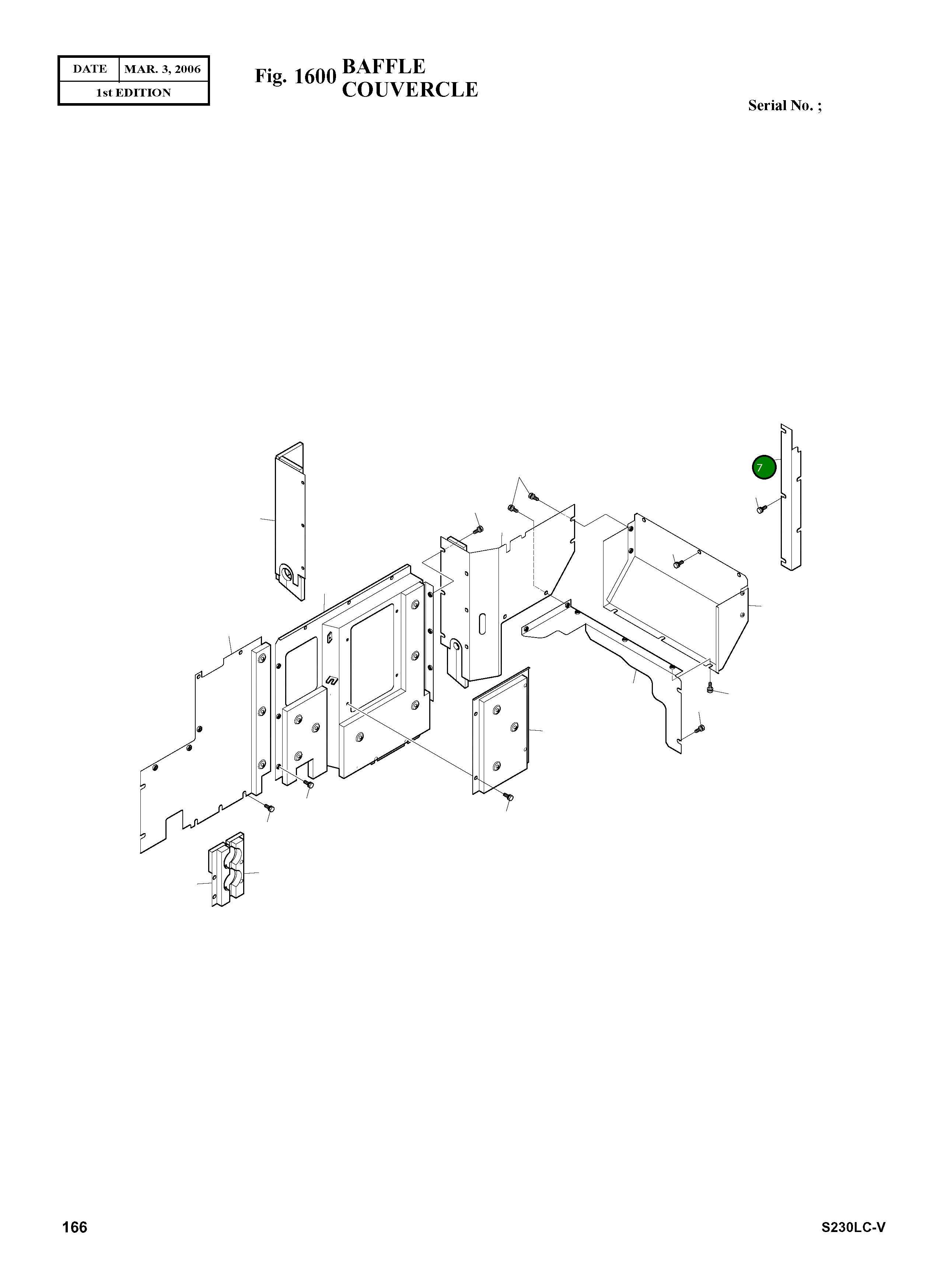 Крышка 621-02164A Komatsu