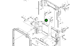 Крышка 421-54-45660 Komatsu