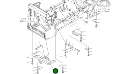 Крышка 19M-54-16350 Komatsu