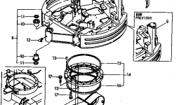 Подшипник поворота YM172183-57600 Komatsu