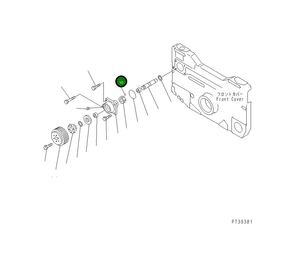 Кольцо уплотнительное (O-Ring) 07000-72016  Komatsu