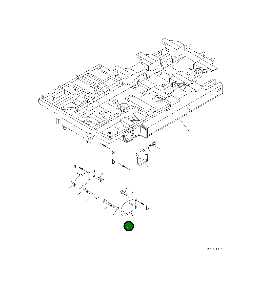 Крышка 277-30-51321 Komatsu
