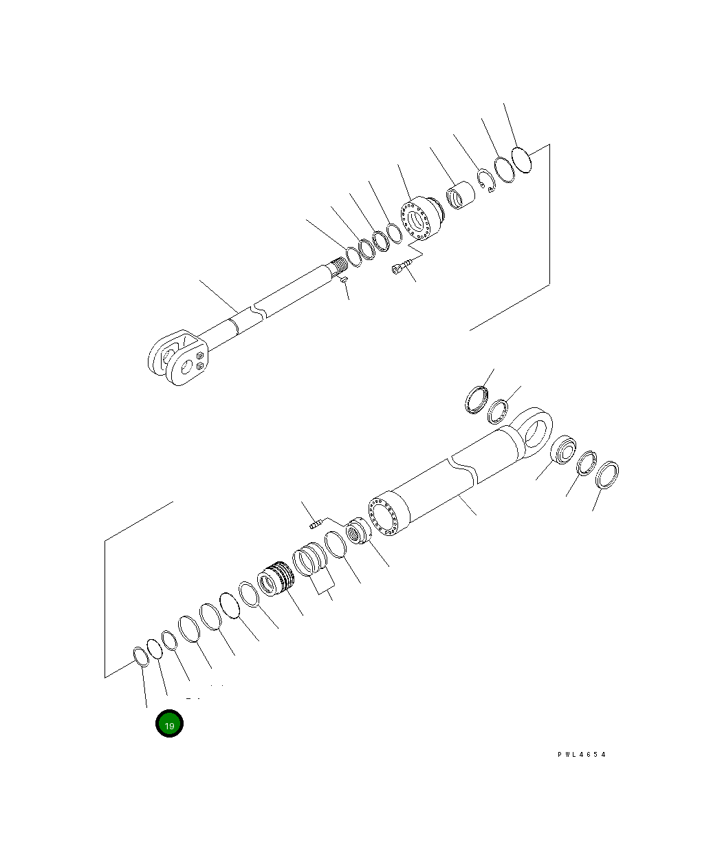 Кольцо уплотнительное (O-Ring) DM50258798  Komatsu